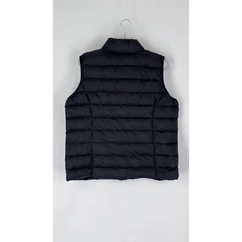 Eddie Bauer Womens CirrusLite Down Vest Puffer Zip Up Black Size XL New